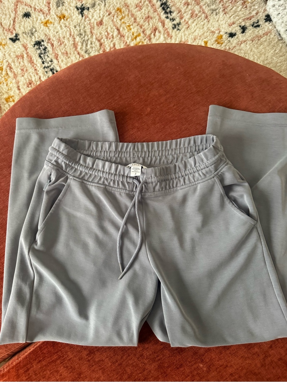 Athleta Drawstring Gray Lounge Pants
